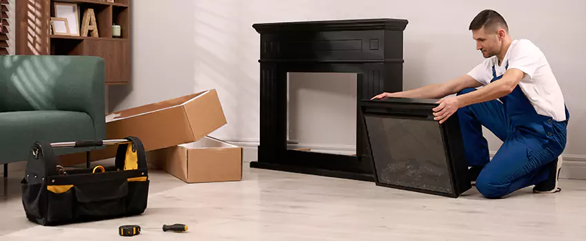 Old Rusted Metal Fireplace Repair And Replacement in Poinciana, FL