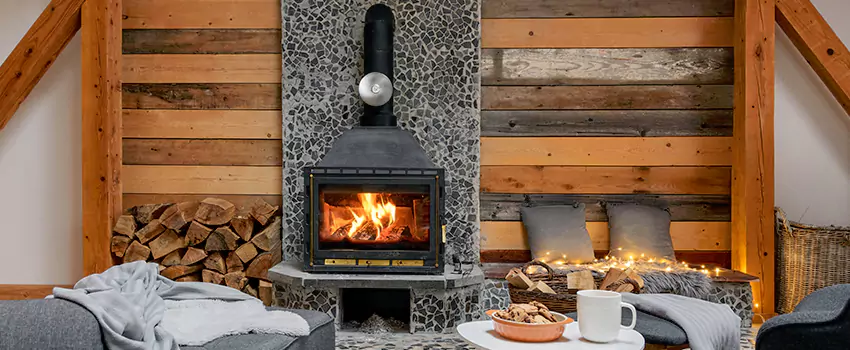 Thelin Hearth Products Direct Vent Gas Stove Fireplace Inspection in Poinciana, Florida